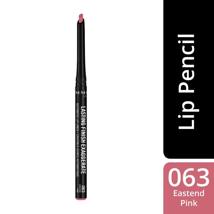 Rimmel London - Lasting Finish Exaggerate Lip Liner 063 East End Pink — image 1 — Meeshop Pakistan
