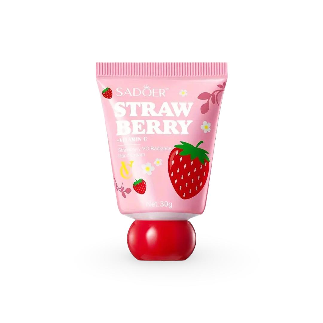 Sadoer - Strawberry Vc Radiance Hand Cream - 30G — image 1 — Meeshop Pakistan
