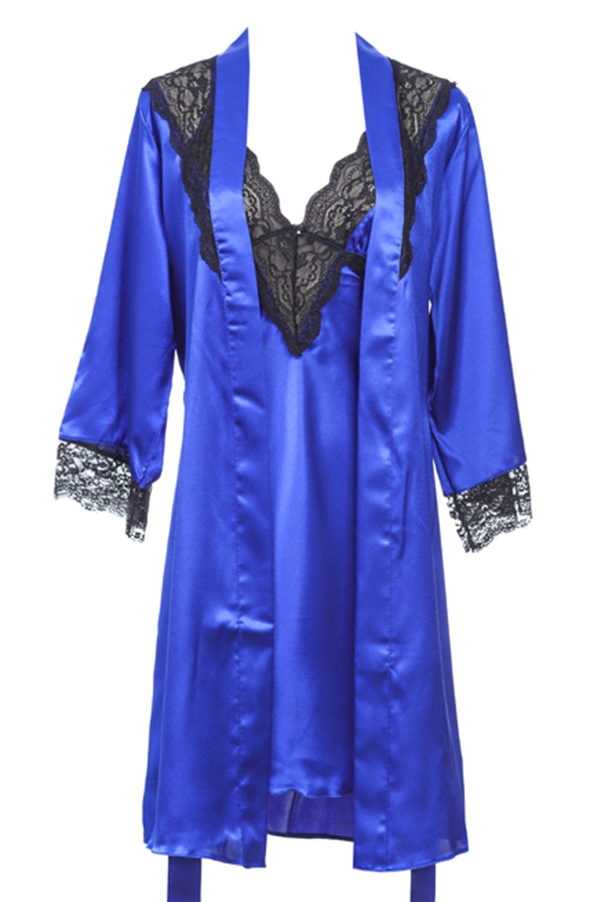 BLS - Helene Silk Nighty - Sax — image 2 — Meeshop Pakistan