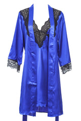 BLS - Helene Silk Nighty - Sax view 2