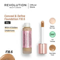 Revolution - Conceal & Define Foundation - F10.5