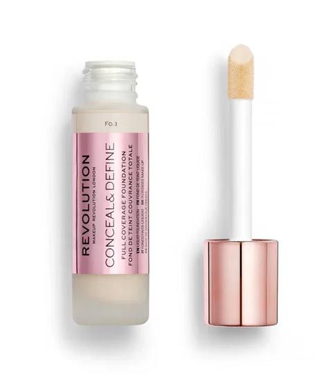 Revolution - Conceal & Define Foundation - F0.3 — image 1 — Meeshop Pakistan