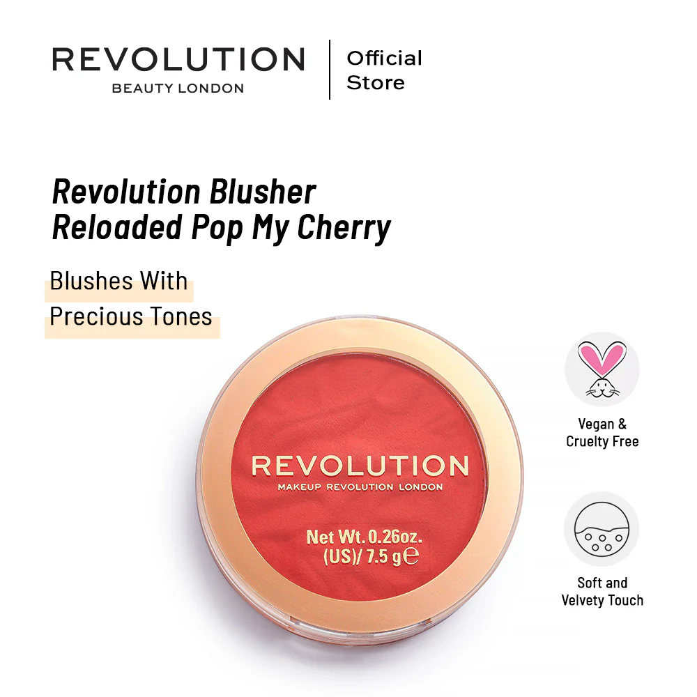 Revolution - Blusher Reloaded Pop My Cherry — image 1 — Meeshop Pakistan