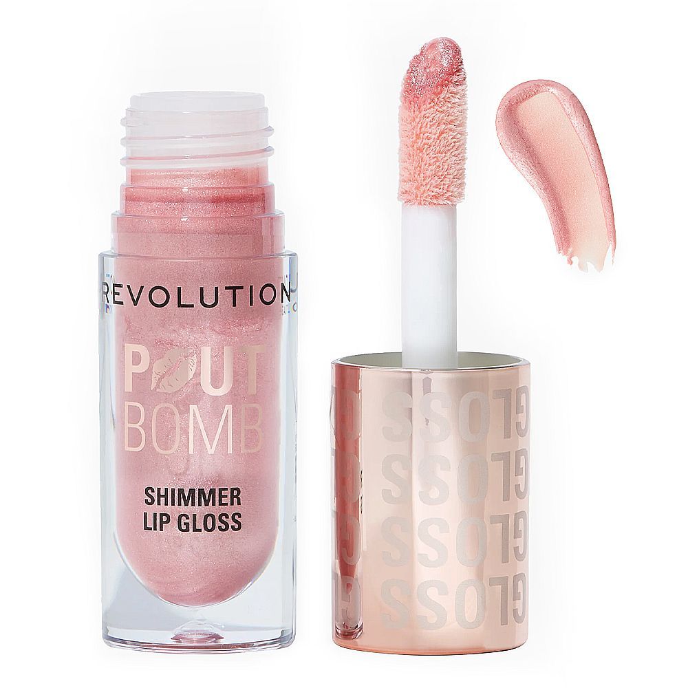 Revolution - Pout Bomb Shimmer Gloss - Shine Pink — image 1 — Meeshop Pakistan
