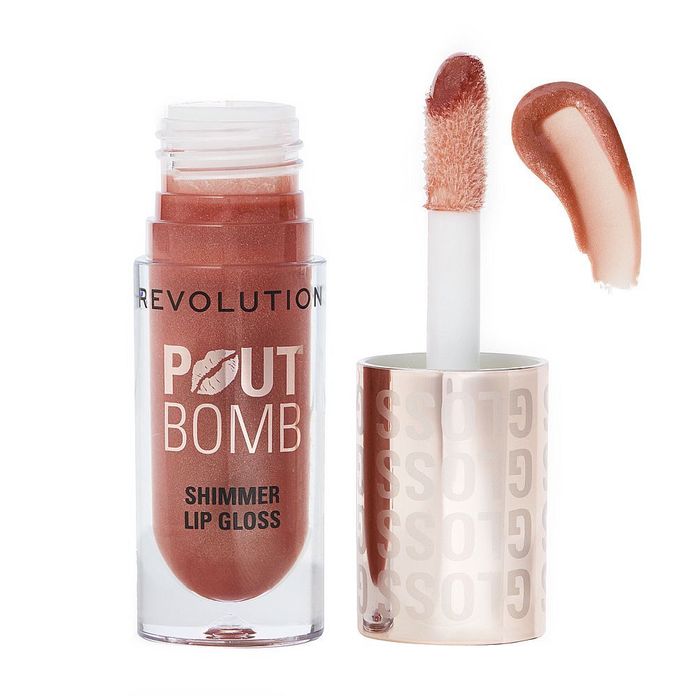 Revolution - Pout Bomb Shimmer Gloss - Nude Glow — image 1 — Meeshop Pakistan