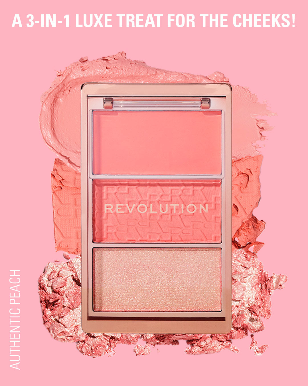 Revolution - Blush Icon Palette - Authentic Peach — image 1 — Meeshop Pakistan
