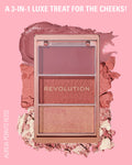 Revolution - Blush Icon Palette - Aura Points Rose
