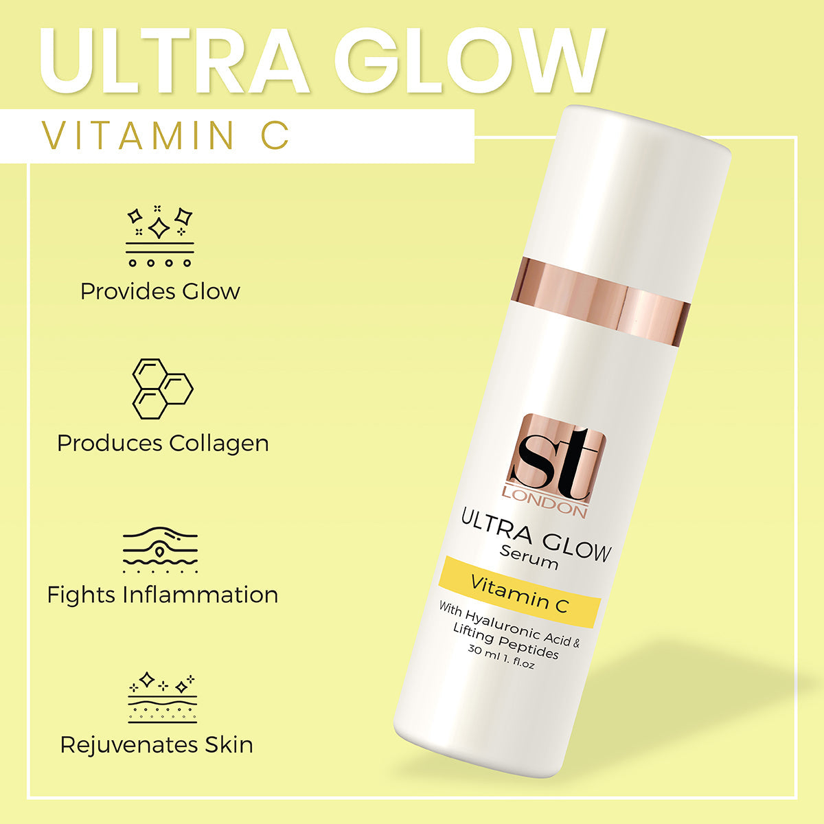 ST London - Ultra Glow Serum - 30 ML — image 1 — Meeshop Pakistan