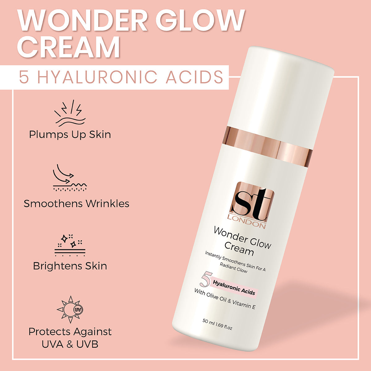 ST London - Wonder Glow Cream - 50 ML — image 1 — Meeshop Pakistan