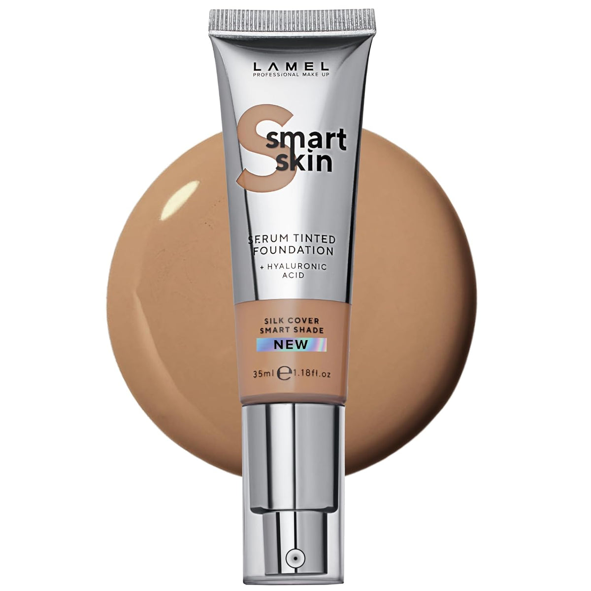 Lamel - Smart Skin Serum Tinted Foundation 407 35ml — image 1 — Meeshop Pakistan
