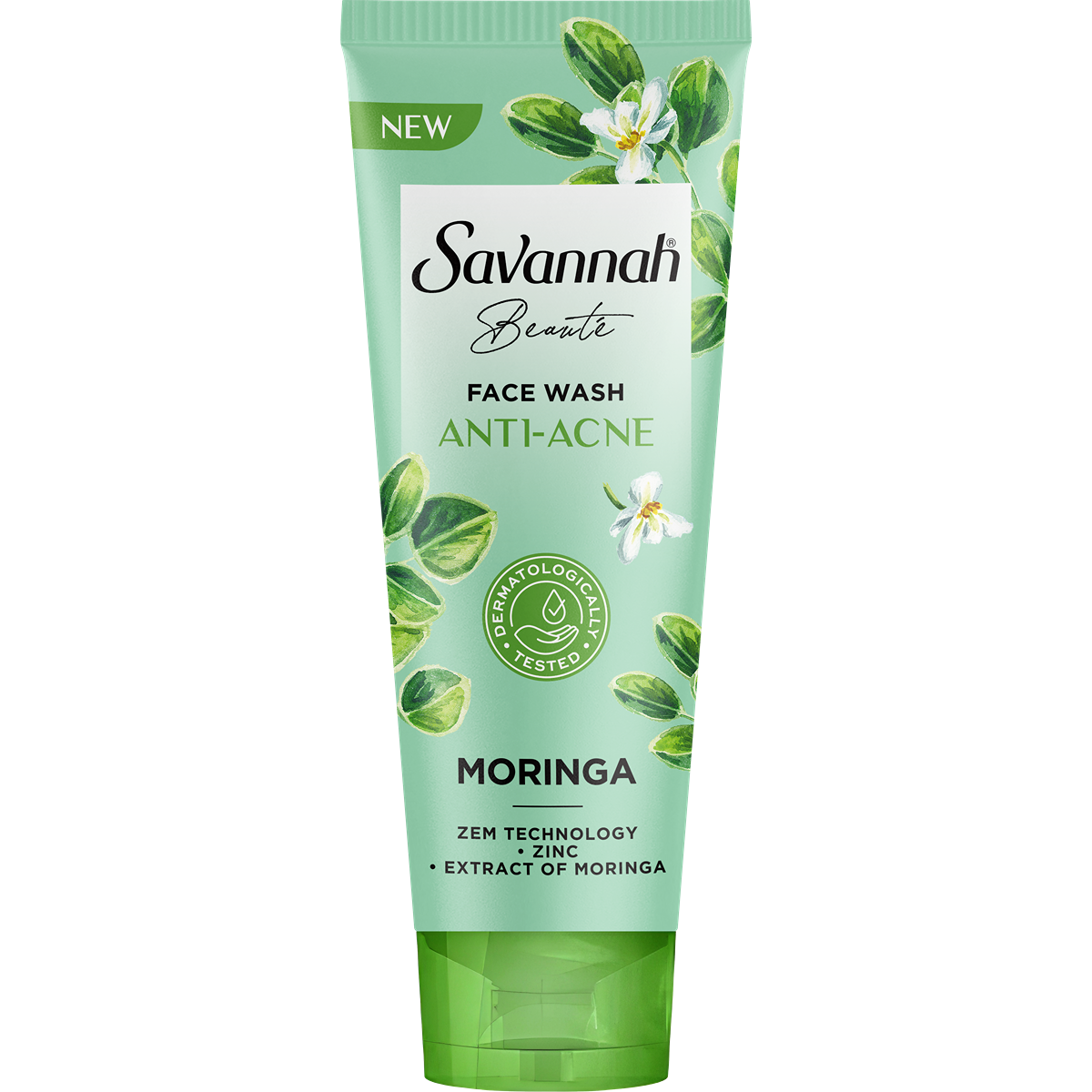 Savannah - Beauté Anti-Acne Moringa Facewash - 100 ml — image 1 — Meeshop Pakistan