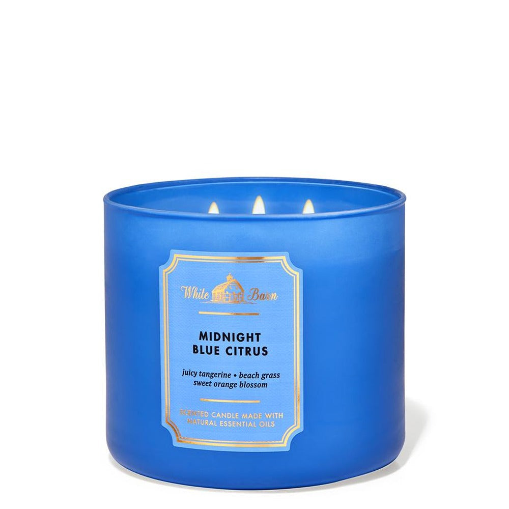 Bath & Body Works - 3 Wick Candles Cylinder - Midnght Blue Citrus — image 1 — Meeshop Pakistan