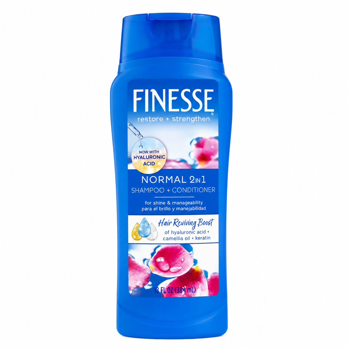 Finesse - Normal Enhancing 2 in 1 - 384ml — image 1 — Meeshop Pakistan