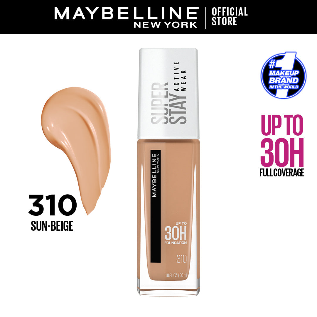 Maybelline - SuperStay 30H Full Coverage Liquid Foundation - 310 Sun Beige — image 1 — Meeshop Pakistan