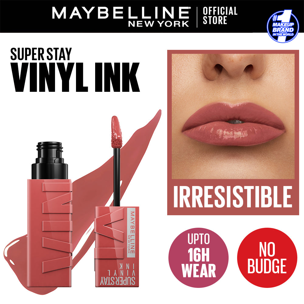 Maybelline - Superstay Vinyl Ink Lipstick - Irresistible — image 1 — Meeshop Pakistan