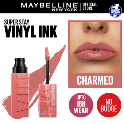 Maybelline - Superstay Vinyl Ink Lipstick - Charmed