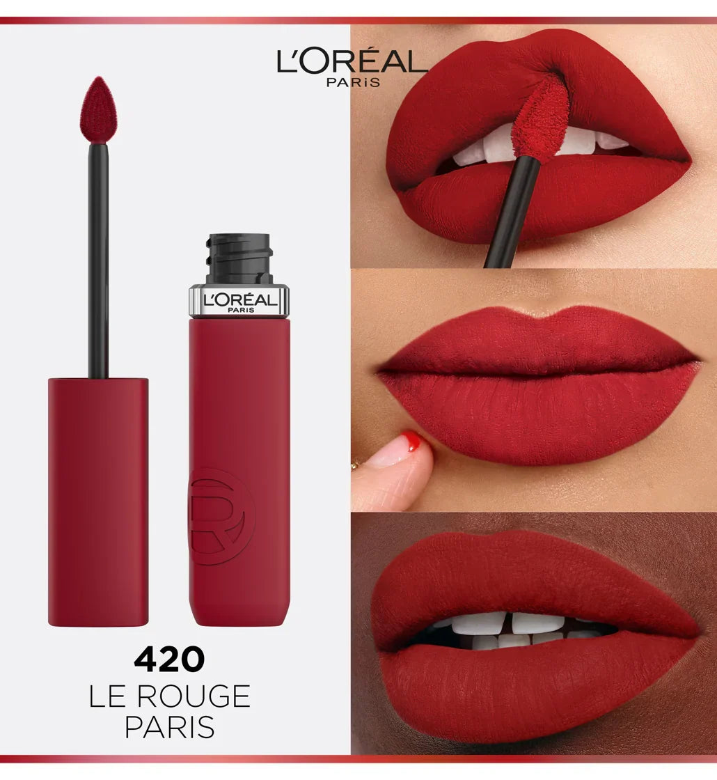 LOreal Paris - Infallible Matte Resistance - 420 Le Rouge Paris — image 1 — Meeshop Pakistan