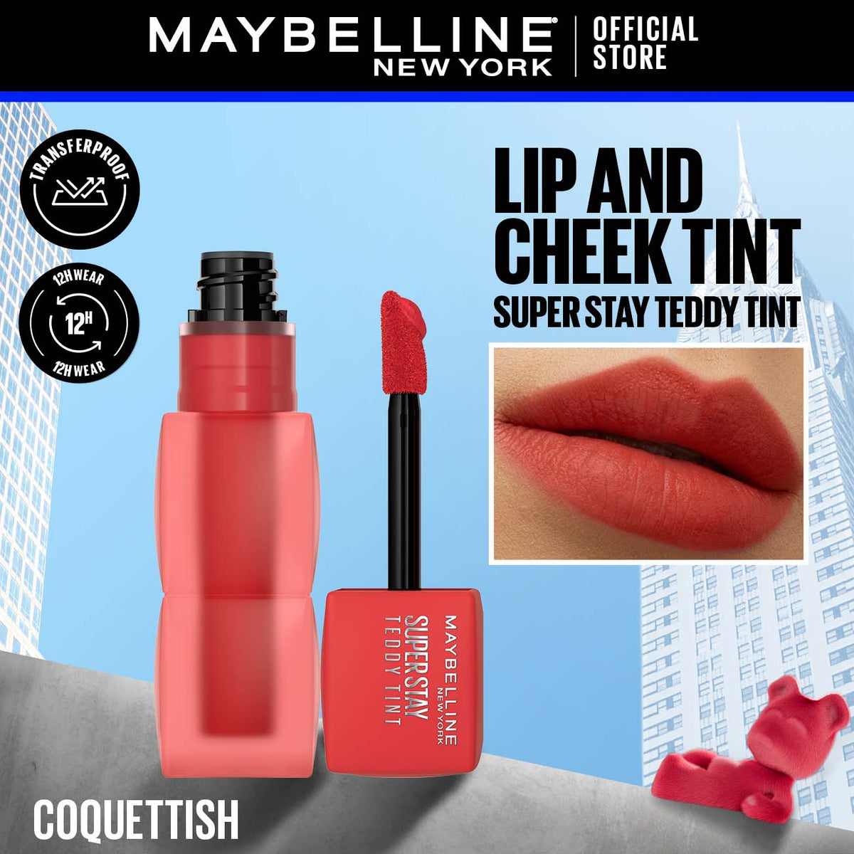 Maybelline - New York Superstay Teddy Tint — image 6 — Meeshop Pakistan