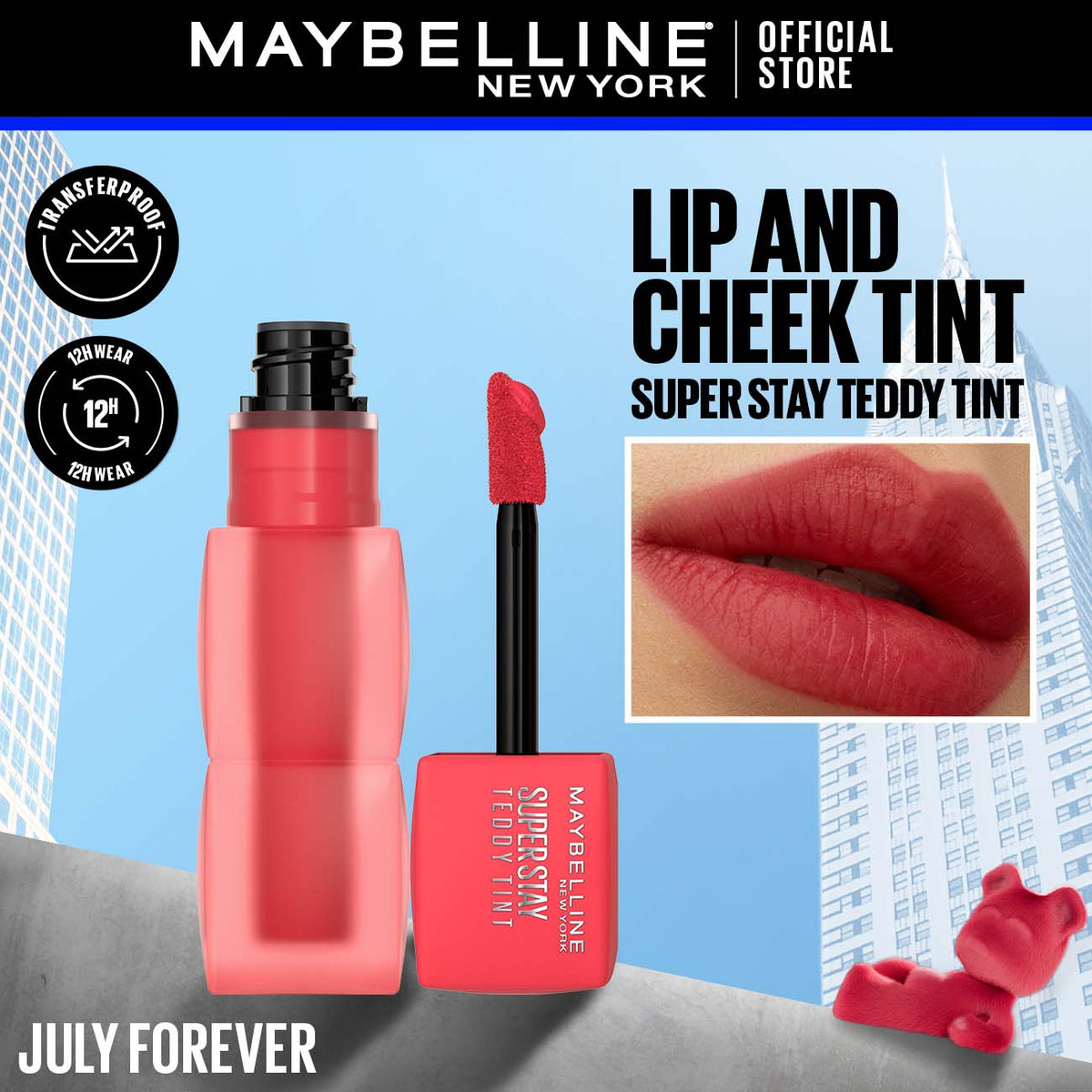 Maybelline - New York Superstay Teddy Tint — image 7 — Meeshop Pakistan