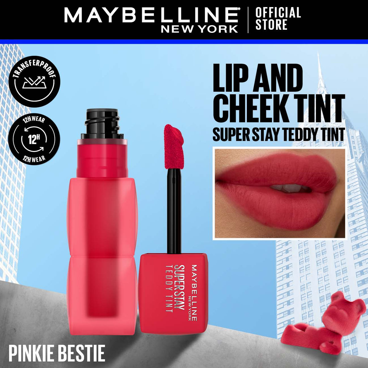 Maybelline - New York Superstay Teddy Tint — image 9 — Meeshop Pakistan