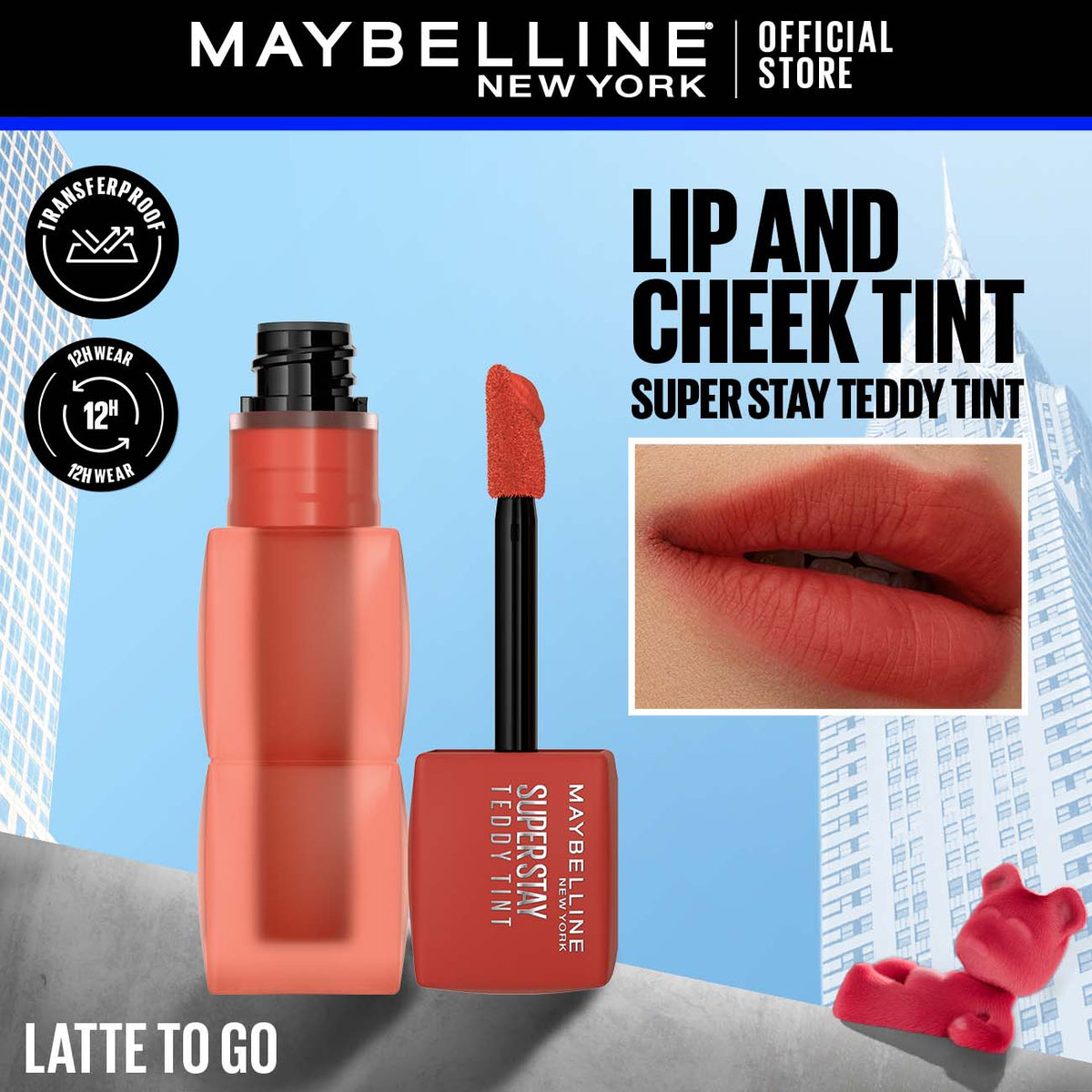 Maybelline - New York Superstay Teddy Tint — image 10 — Meeshop Pakistan