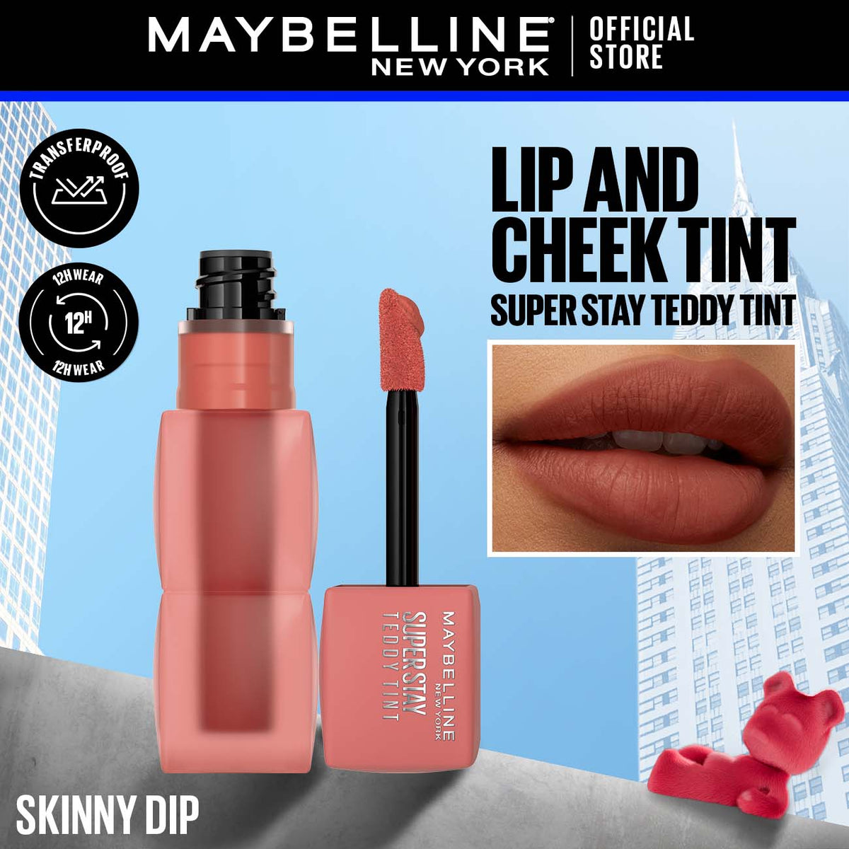 Maybelline - New York Superstay Teddy Tint — image 5 — Meeshop Pakistan
