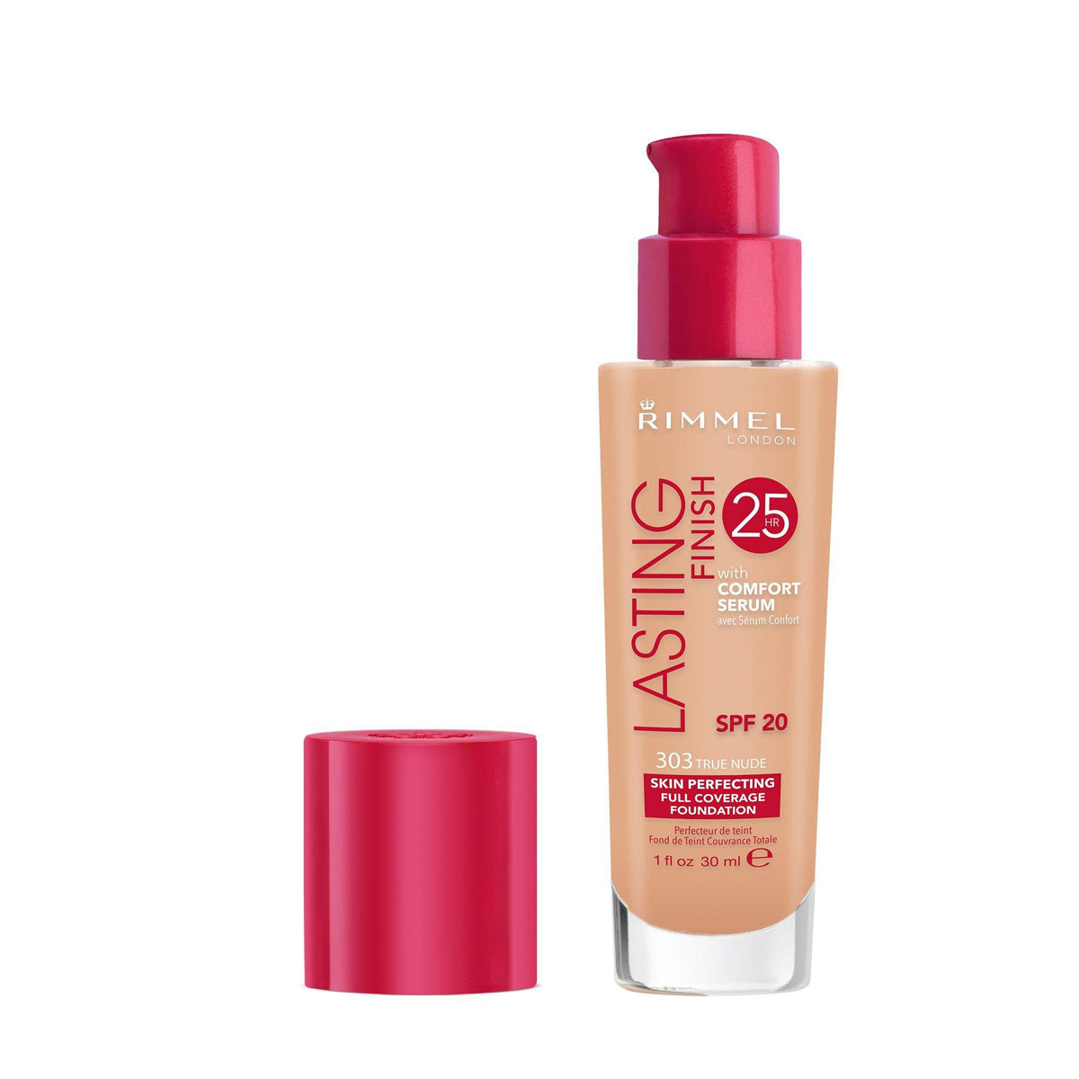 Rimmel London - Lasting Finish 25 Hour Foundation - True Nude 30 ml — image 1 — Meeshop Pakistan