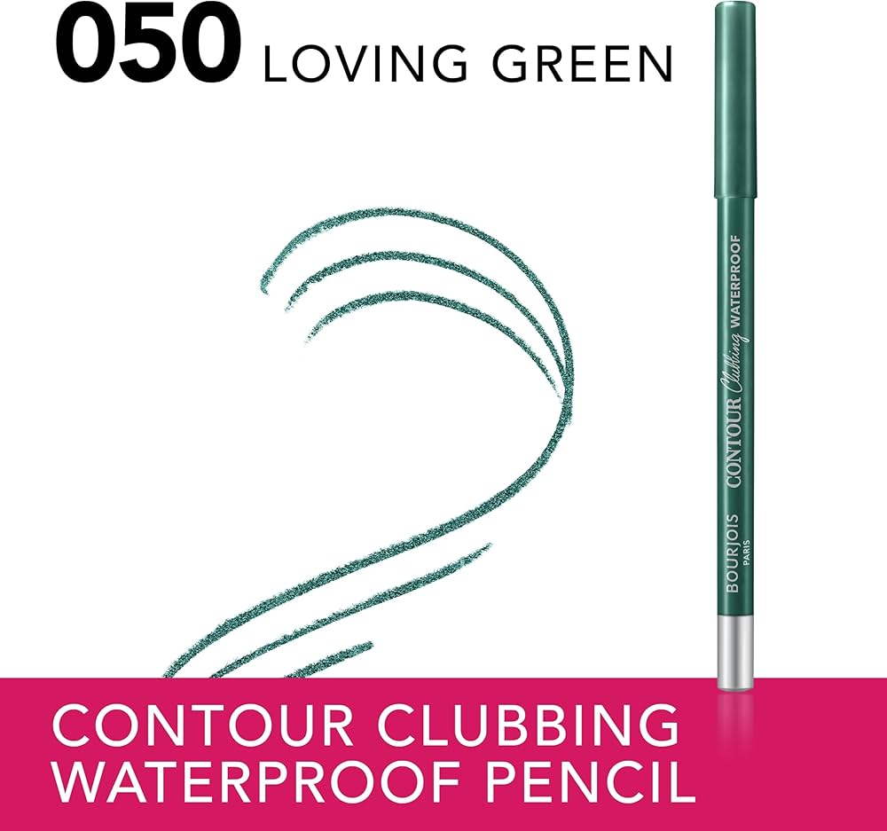 Bourjois - Contour Clubbing Waterproof Eye Pencil - 050 Loving Green — image 1 — Meeshop Pakistan