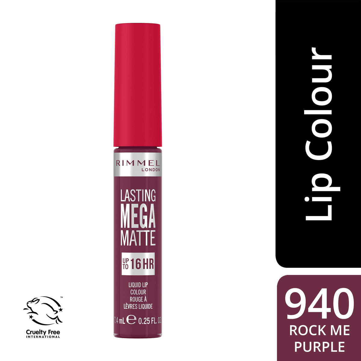 Rimmel London - Lasting Mega Matte Liquid Lip Color - 940 Rock Me — image 1 — Meeshop Pakistan