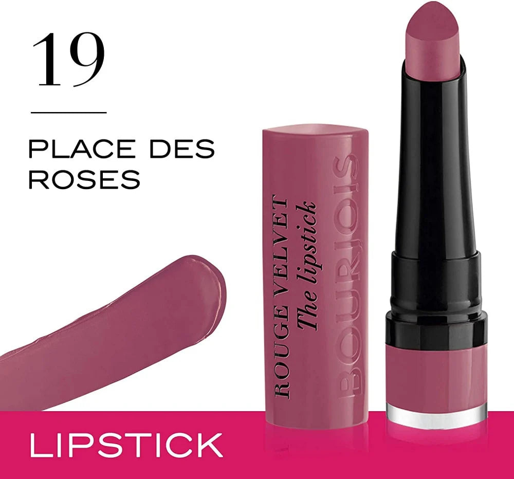 Bourjois - Rouge Velvet Lipstick 19 Place Des Roses — image 1 — Meeshop Pakistan