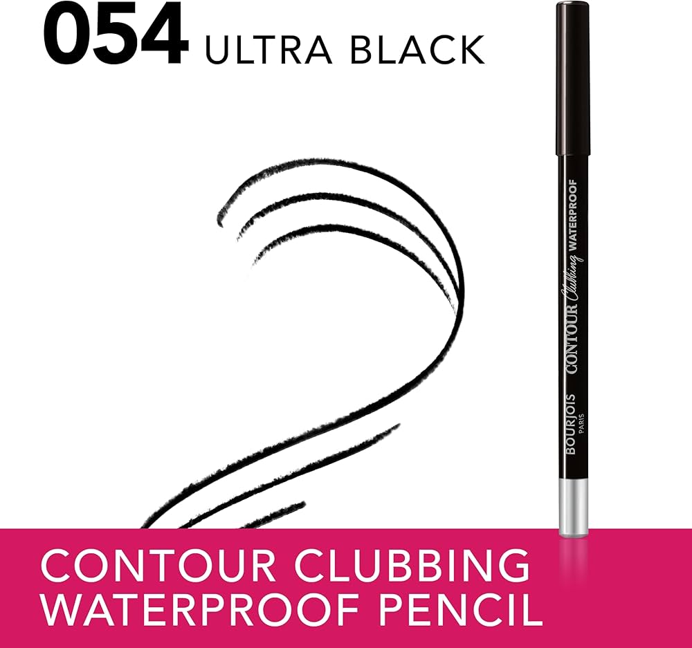 Bourjois - Contour Clubbing Waterproof Eye Pencil - 054 Ultra Black — image 1 — Meeshop Pakistan