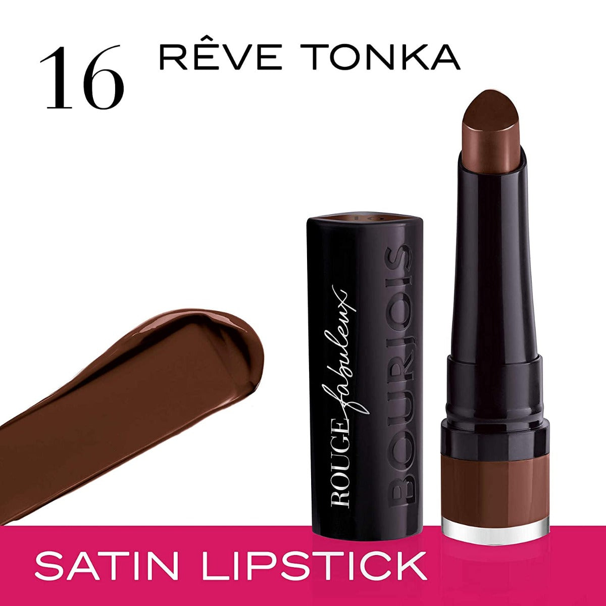 Bourjois - Rouge Fabuleux Lipstick - 16 Reve Tonka — image 1 — Meeshop Pakistan