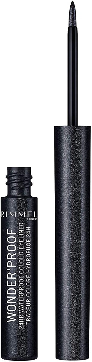 Rimmel London - Wonder Waterproof Eyeliner 006 Sparkly Anthracite