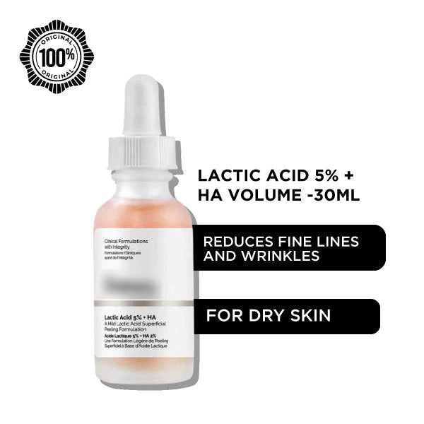 Lactic Acid 5% + HA - 30ml — image 1 — Meeshop Pakistan