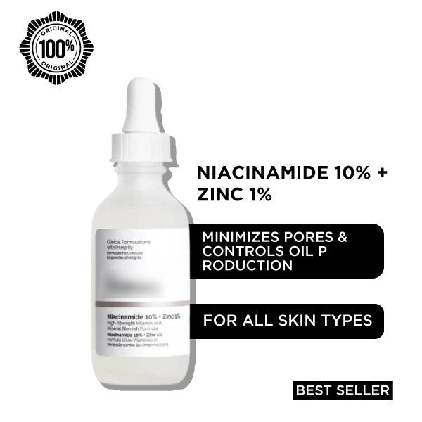 Niacinamide 10% + Zinc 1% - 30ml — image 1 — Meeshop Pakistan