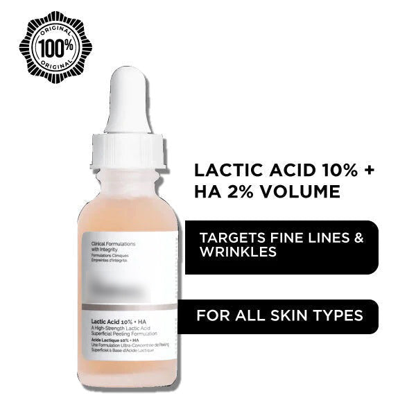 Lactic Acid 10% + HA - 30ml — image 1 — Meeshop Pakistan