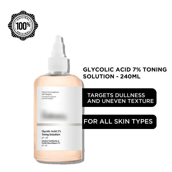 Glycolic Acid 7% Toning Solution - 240ml — image 1 — Meeshop Pakistan