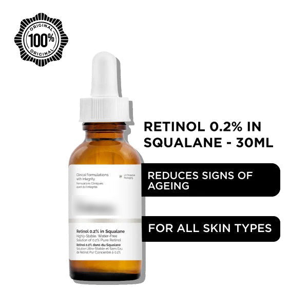 Retinol 0.2% in Squalane - 30ml — image 1 — Meeshop Pakistan