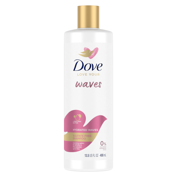 Dove - Love Your Waves Hydrated Waves Sulfate-Free Shampoo - 13.5 Fl Oz (400ml) — image 1 — Meeshop Pakistan