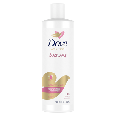 Dove - Love Your Waves Hydrated Waves Conditioner - 13.5 Fl Oz (400ml)