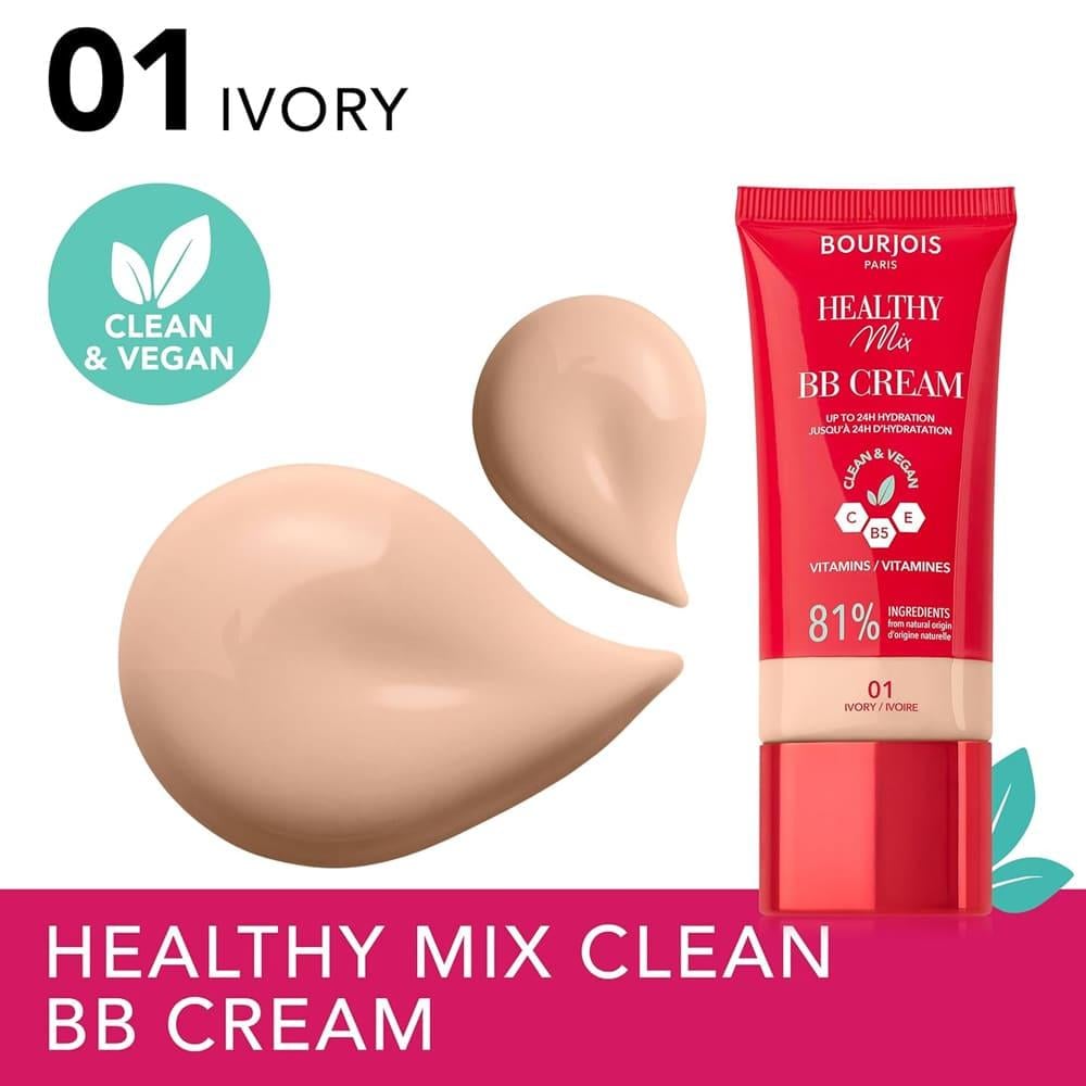 Bourjois - Healthy Mix Bb Cream - 01 Ivory — image 1 — Meeshop Pakistan