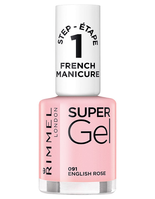 Rimmel London - Super Gel Nail Polish 091-English Rose — image 1 — Meeshop Pakistan