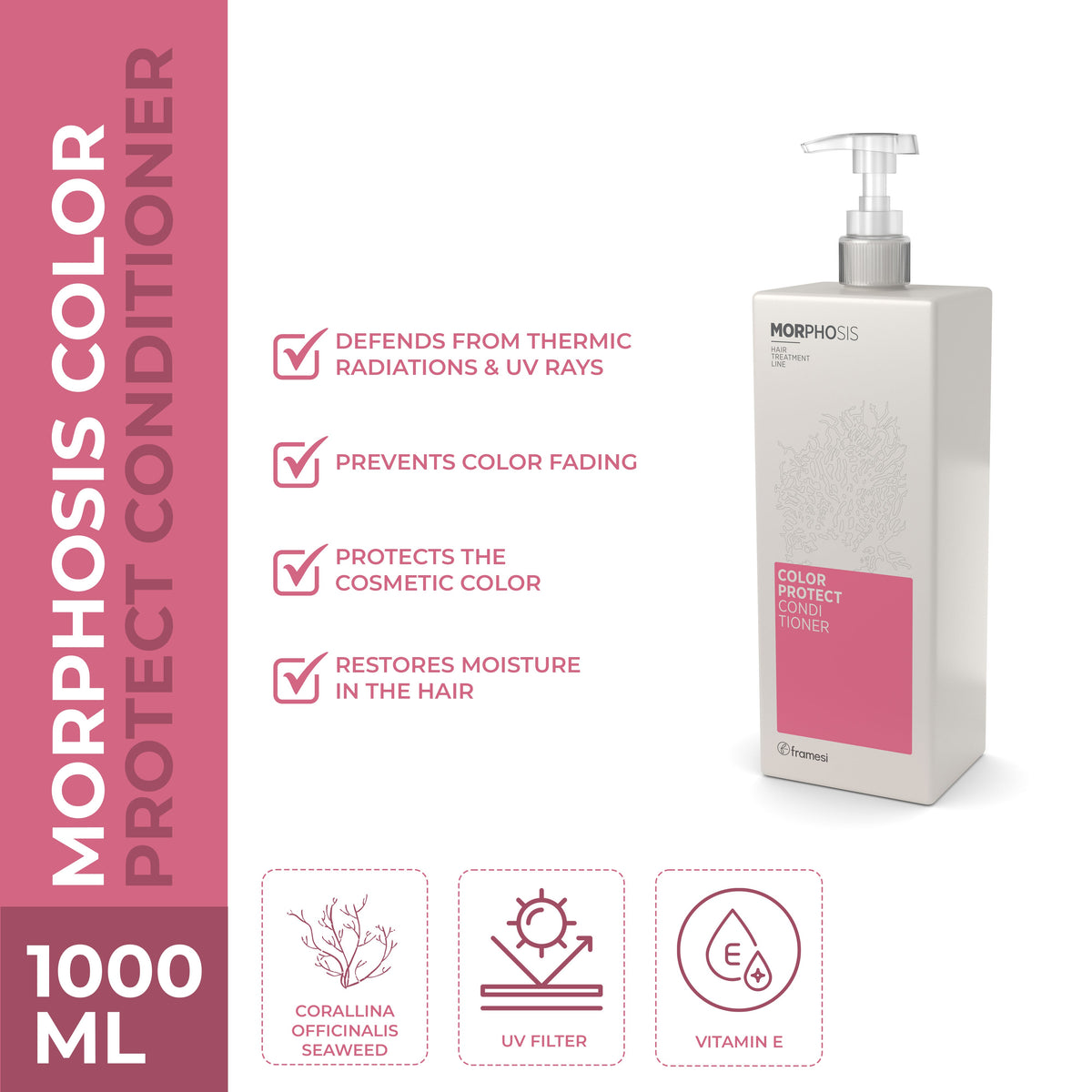 Framesi - Morphosis Color Protect Conditioner 1000 ml — image 1 — Meeshop Pakistan