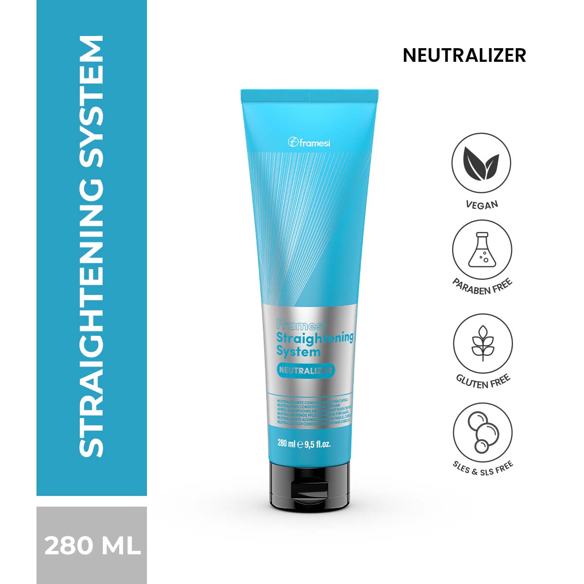 Framesi - Straightening System Neutralizer - 280ml — image 1 — Meeshop Pakistan