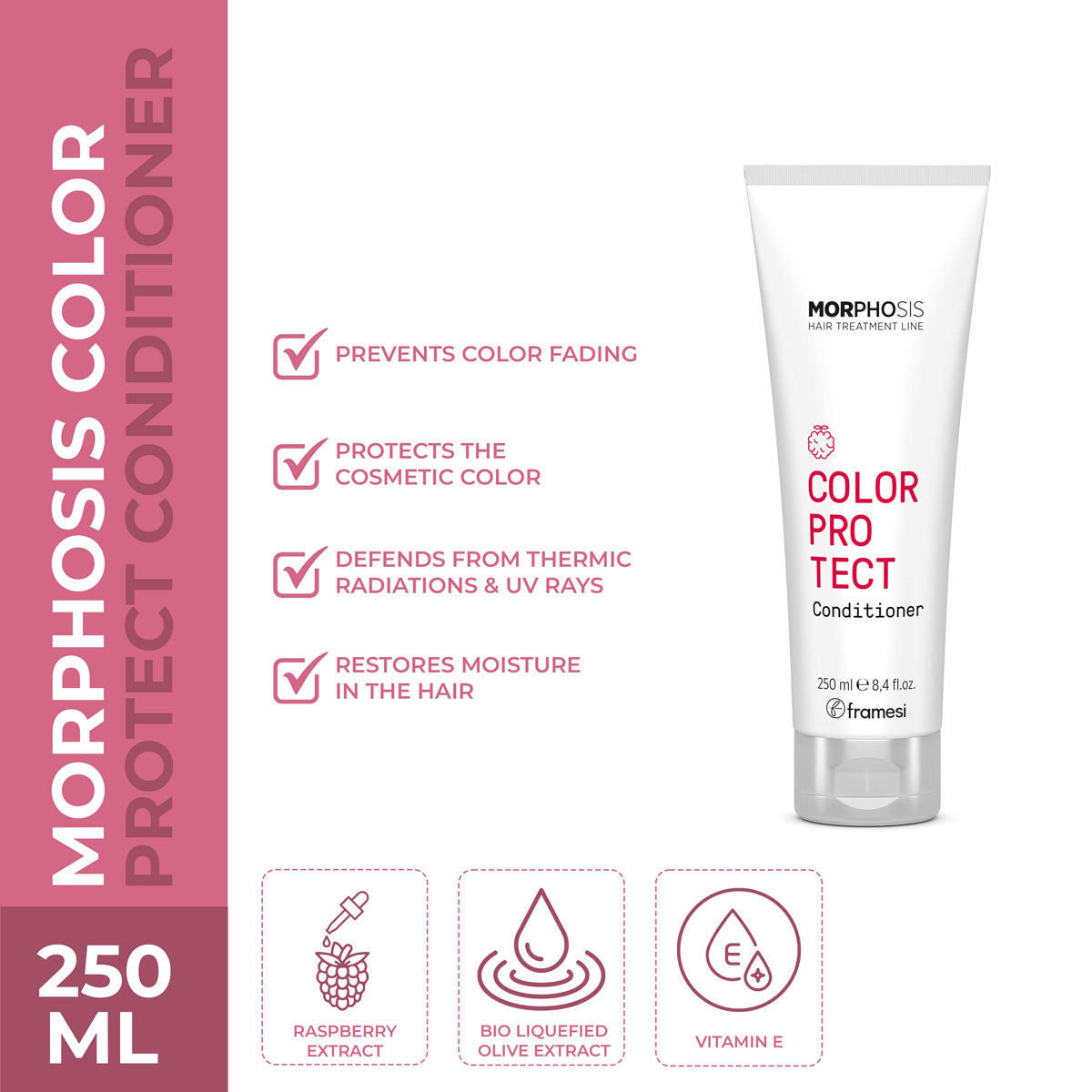 Framesi - Morphosis Color Protect Conditioner - 250ml — image 1 — Meeshop Pakistan
