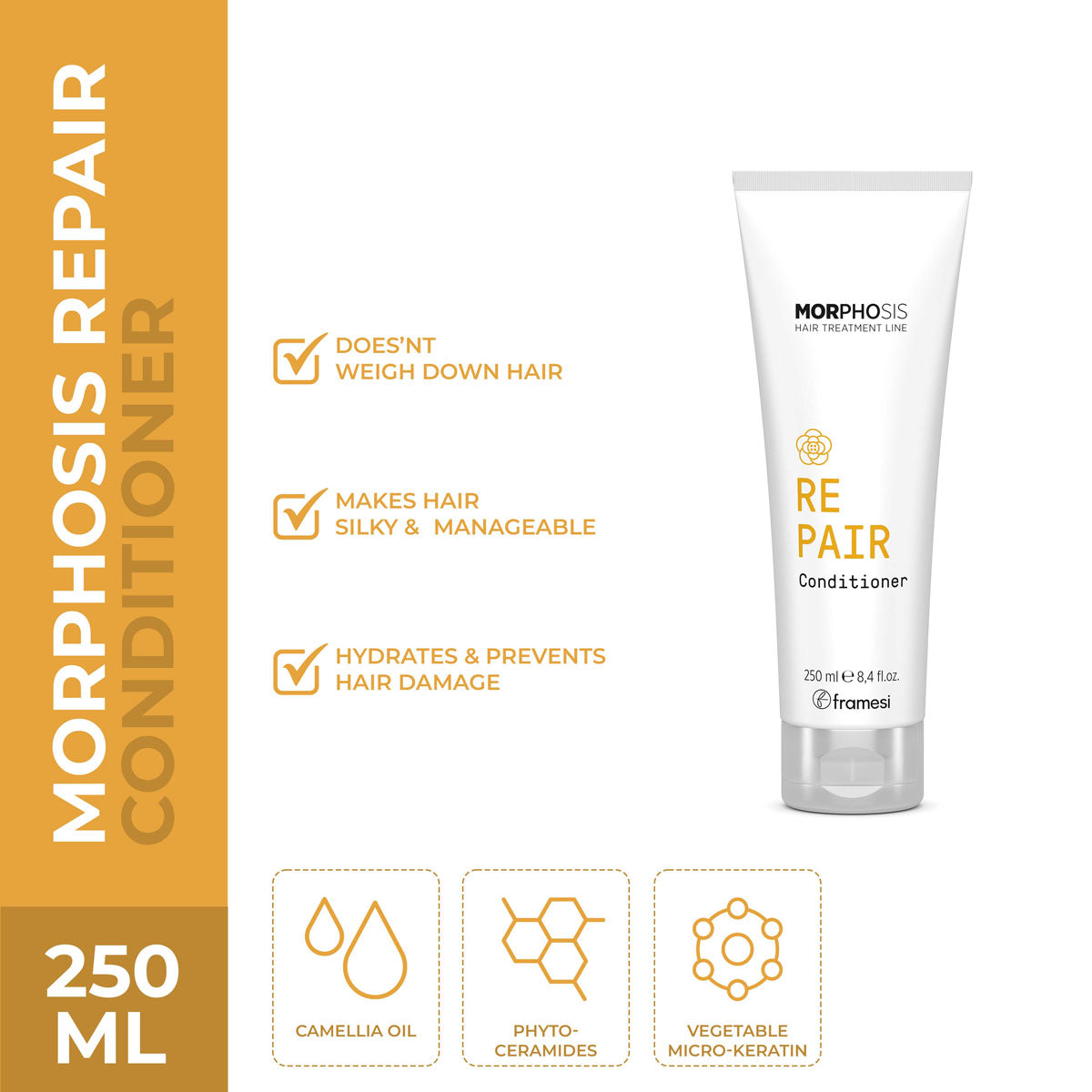 Framesi - Morphosis Repair Conditioner - 250ml — image 1 — Meeshop Pakistan