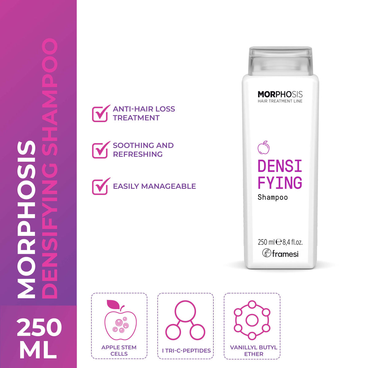 Framesi - Morphosis Densifying Shampoo - 250ml — image 1 — Meeshop Pakistan