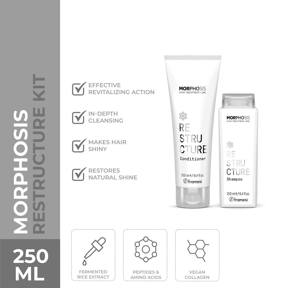 Framesi - Morphosis Restructure Kit - 250 ML — image 1 — Meeshop Pakistan