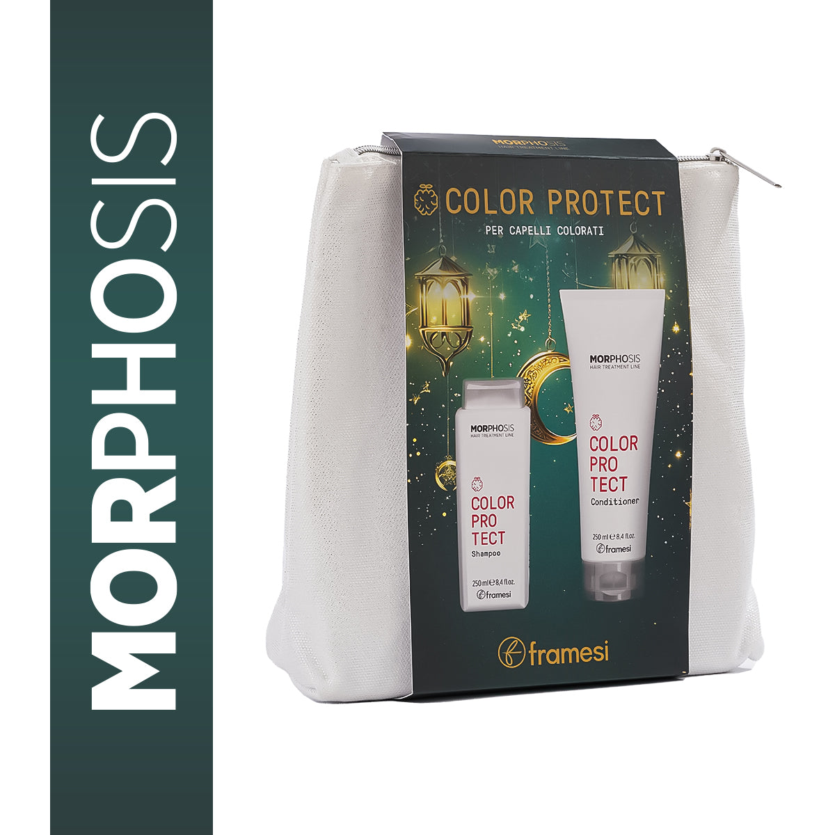 Framesi - Morphosis Sparkling Beauty Bag Color Protect Kit - 250ml — image 1 — Meeshop Pakistan