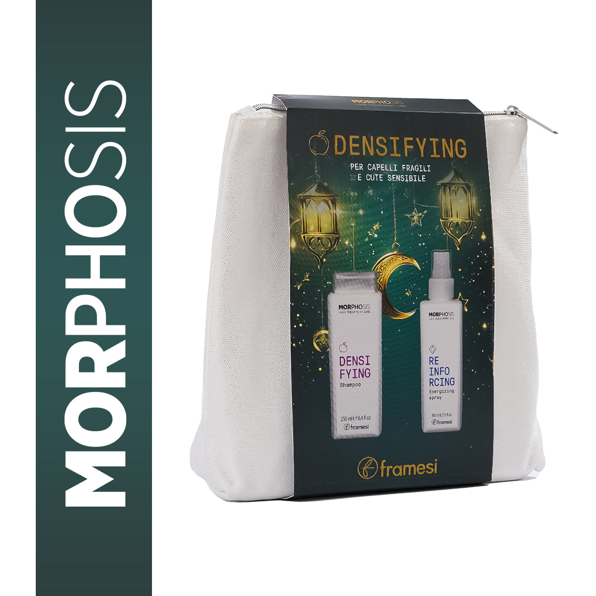 Framesi - Morphosis Sparkling Beauty Bag Densifying Kit - 250ml — image 1 — Meeshop Pakistan